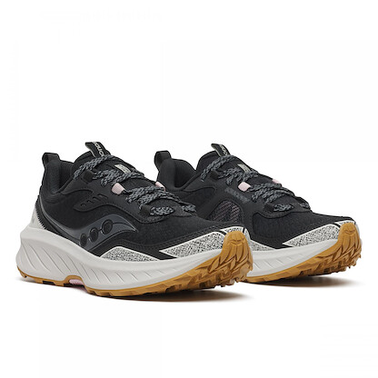 Saucony Women's Excursion TR18 Wide Black/Quartz Trail Running Shoe - S100982-1001