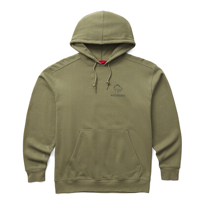 Wolverine Men's Novelty Olive Camo Hoody BK GRPH - W1214060-330