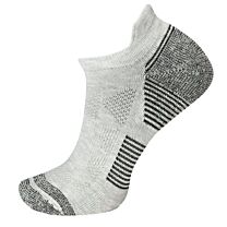 Merrell Unisex Moab Speed Lightweight Hiking Low Cut Tab Socks Gray Heather - MEA33725T1U4001-GRAYH