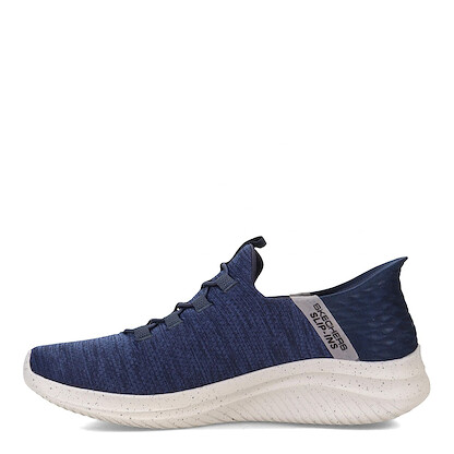 Skechers Men's Ultra Flex 3.0 Right Away Hands Free Slip-in Sneaker Loafer, Navy, 13 Wide