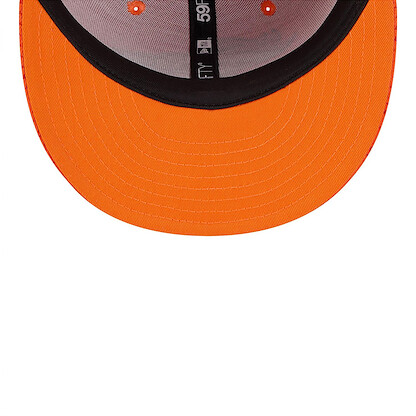 New Era Men's Orange Denver Broncos 2024 Sideline 59FIFTY Fitted Hat
