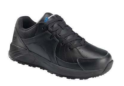 Nautilus Safety Footwear Men's Skidbuster Athletic Slip-Resistant Soft Toe Work Shoe Black - N5020