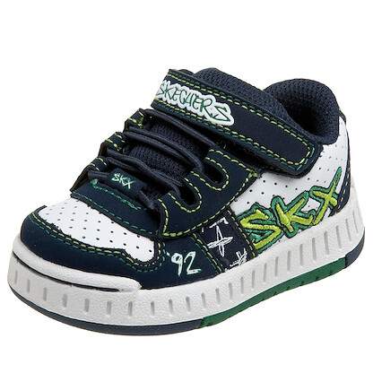 Skechers Toddler Boys' Nollies - Gyrate Sneaker Navy/White - 91880N/NVW