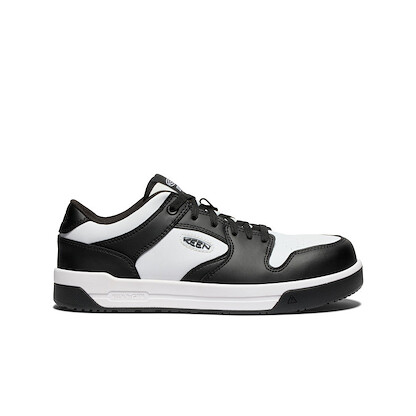 KEEN Utility Men's Overton Carbon Fiber Toe Work Shoe Star White/Black - 1029701
