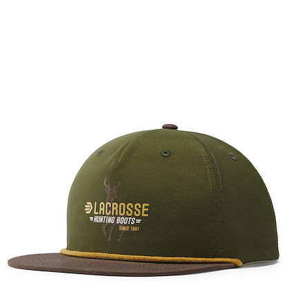 LaCross Unisex Hunting Boots Trucker Cap Olive/Brown - 918638