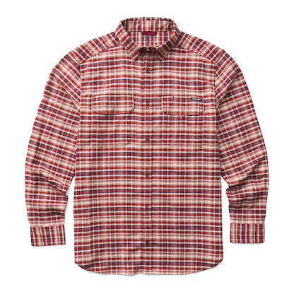 Wolverine Men's Stretch Flannel Redwood Long Sleeve Shirt - W1213970-622
