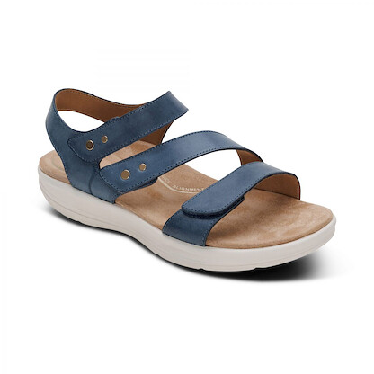 Aetrex Women's Savannah Sandal Hazy Blue - EN2008W