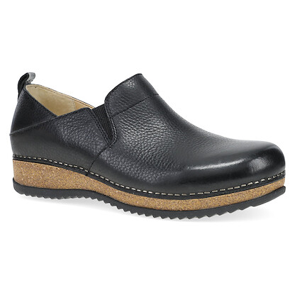 Dansko Women's Meara Black Waxy Milled Leather - 9610500200