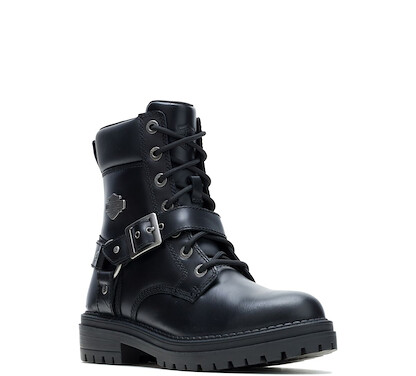 Harley-Davidson Women's Sienna Black Lace Boot - D84876