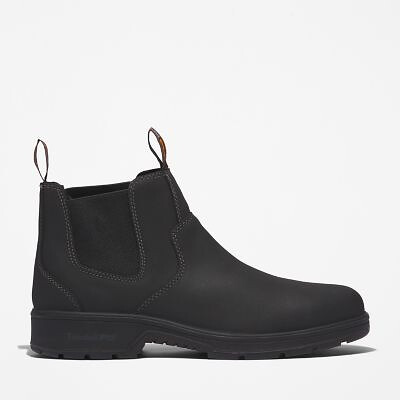 Timberland PRO Men's 6" Nashoba Nano Composite Toe Waterproof Chelsea Work Boot Black - TB1A2P3R001