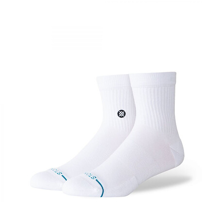 Stance Unisex Icon Quarter Socks White - A356A21IQT-WHT