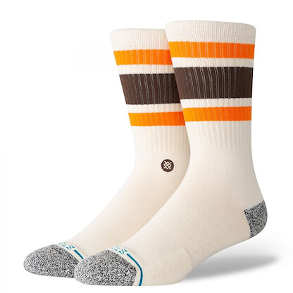 Stance Unisex Boyd Crew Medium Cushion Socks Off White - A556A20BOS-OFW