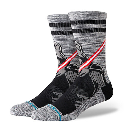 Stance Unisex Darth Crew Socks Black - A556A25DAR-BLK