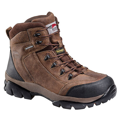 Avenger Men's Composite Toe Insulated Waterproof Work Boot Brown - A7264