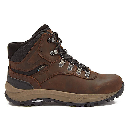 HI-TEC Men's Altitude VI I Waterproof Hiking Boot Dark Brown/Tan - CH80054M-E