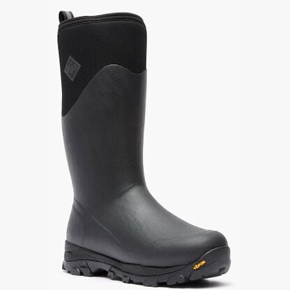 Muck Boot Company Men's Arctic Ice Tall Boot + Vibram Arctic Grip A.T. Black - AVTVA000