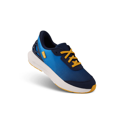 Kizik Big Kids' Athens 2 Hands-Free Sneakers Super Sonic/Naval Academy - BATH2501