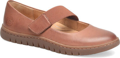 Born Women's Aspen Mary Jane Dark Tan (Brandy) Full Grain Leather - BR0076725