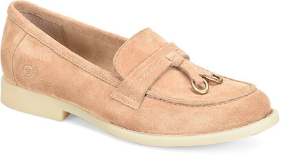 Born Women's Mika Loafer Natural (Sand) Suede - BR0076975