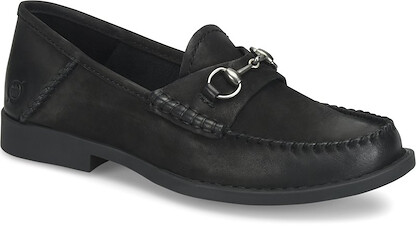 Born Women's Margo Loafer Black N/B - BR0091709