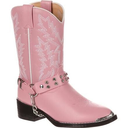 Durango Little Kids' Lil' Durango Pink Rhinestone Western Boot Pink Bling - BT568