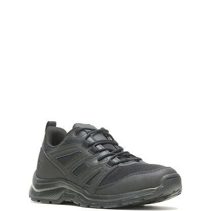 Bates Men's Rallyforce Low Soft Toe Slip Resistant Work Shoe Black - E04100