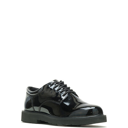 Bates Men's High Gloss Duty Oxford Black - E22141