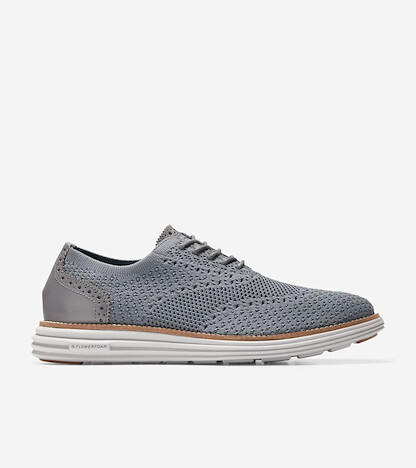 Cole Haan Men's Men's ØriginalGrand Remastered Stitchlite Oxford Quiet Shade/Microchip Gray - C38969