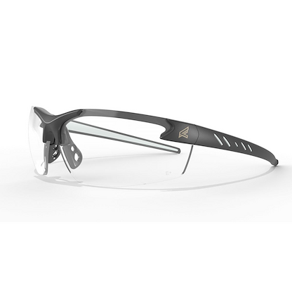 Edge Eyewear Unisex Zorge Safety Glasses Matte Black/Clear - DZ111-G2
