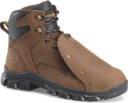 CAROLINA Men's 6" Gruntz Steel Toe External Metatarsal Guard Work Boot Brown - CA3595
