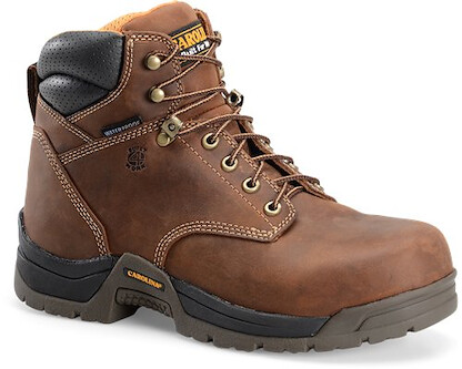 CAROLINA Men's 6" Bruno Lo Composite Toe Waterproof Work Boot Brown - CA5520