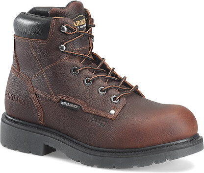CAROLINA Men’s 6” D2ICE SoftToe Waterproof DICE Work Boot Brown - CA6011