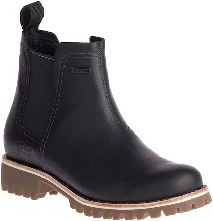 Chaco Women's Fields Chelsea Waterproof Boot Black - JCH107424