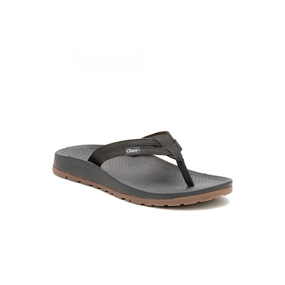 Chaco Women's Lowdown Leather Flip-Flop Black - JCH109872Z