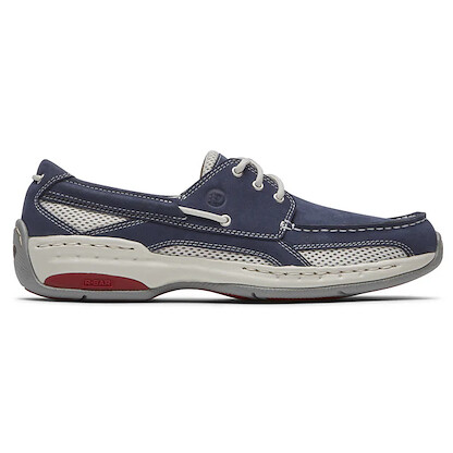 Dunham Men's Captain Boat Shoe Navy Nubuck - MCN410-JBU71 (CI0145)