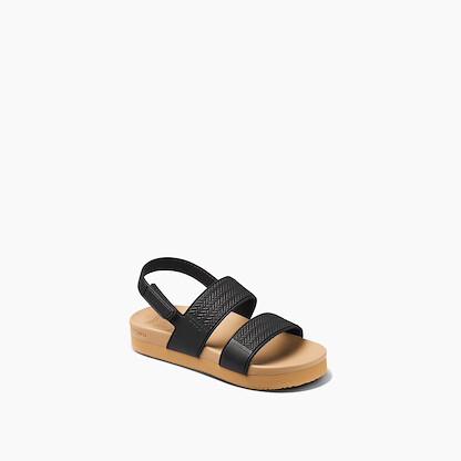 REEF Unisex Kids' Little Water Vista Black/Tan - CJ1990