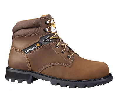 Carhartt Men's 6" Traditional Welt Steel Toe Work Boot Crazy Horse Brown  Oil Tanned - CMW6274