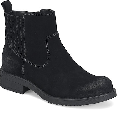 Comfortiva Women's Claire Ankle Boot Black Suede - CT0062121
