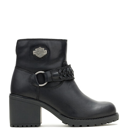 Harley-Davidson Women's Kitty Harness Motorcycle Boot Black - D84839