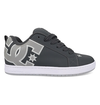 DC Shoes Men's Court Graffik Skate Shoe DARK GREY/GREY - DC01665023-DGYGRY
