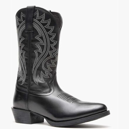 Durango Men's 12" Shyloh Western Boot Polished Black Onyx - DDB0485