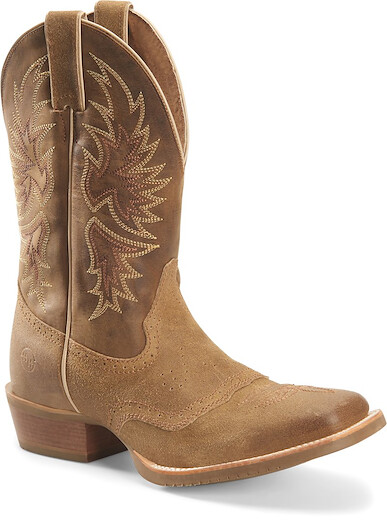 Double-H Boots Men's 11" Alvarado Wide Square Toe Roper Western Boot Chiapas/Cafe - DH7015