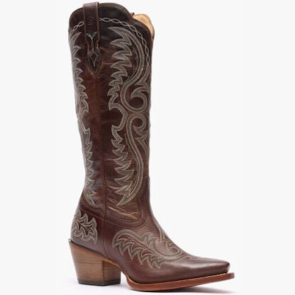 Durango Women's 16" Crush™ Tall Western Boot Mahogany - DRD0470