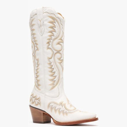 Durango Women's 16" Crush™ Tall Western Boot Ivory - DRD0471