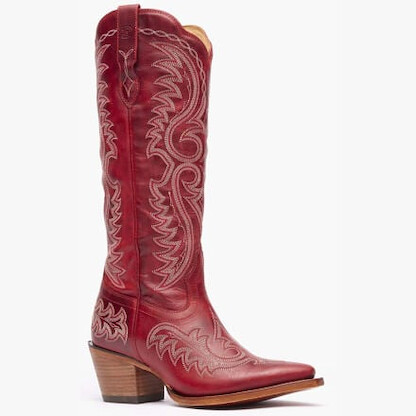 Durango Women's 16" Crush™ Tall Western Boot Crimson Red - DRD0472