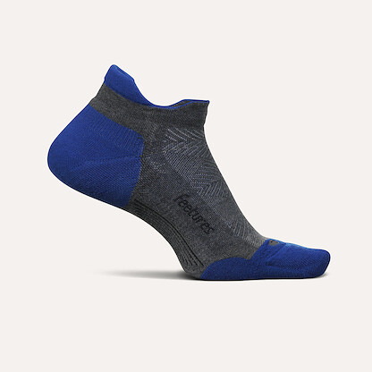 Feetures Unisex Elite Max Cushion No Show Tab Socks Boost Blue - EC507494