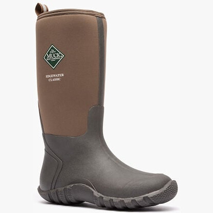 Muck Boot Company Men's Edgewater Classic Tall Waterproof Boot Brown - ECH900