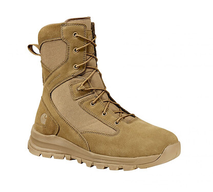 Carhartt Men's 8" Gilmore Side Zip Soft Toe EH Waterproof Work Boot Coyote - FH8022-M