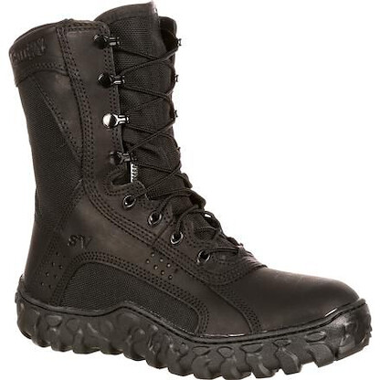 Rocky Men's 8" S2V Tactical Military Boot Black - FQ0000102