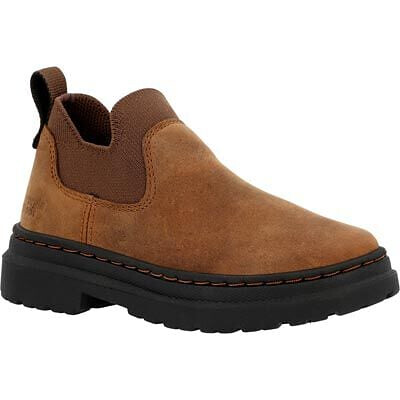 Georgia Boot Big Kids' Romeo Superlyte Shoe Brown - GB00675Y